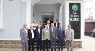 SESOB VE ESNAF ODALARI BAŞKANLARINDAN BAŞKAN İRFAN PÜSKÜLLÜ’YE ZİYARET