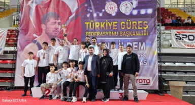 U15 GREKOROMEN GÜREŞ TÜRKİYE ŞAMPİYONU HENDEK OLİMPİK SPOR KULÜBÜ 