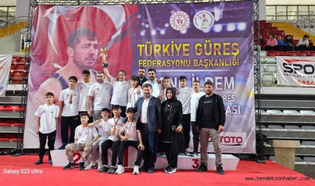 U15 GREKOROMEN GÜREŞ TÜRKİYE ŞAMPİYONU HENDEK OLİMPİK SPOR KULÜBÜ 