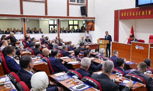 Yusuf Alemdar başkanlığında ilk meclis: