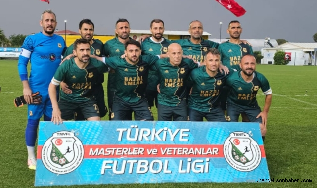 Babalar Sözünü Tutar Hendek Veteranlar Türkiye Şampiyonu 