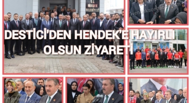 BÜYÜK BİRLİK PARTİSİ GENEL BAŞKANI DESTİCİ'DEN HENDEK'E HAYIRLI OLSUN ZİYARETİ