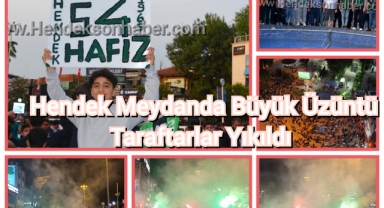 Hendek Meydanda Büyük Üzüntü Taraftarlar Yıkıldı