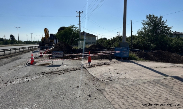 Hendek’te 7 mahalleye içme suyu ileten hat yenilendi