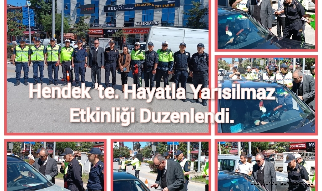 Hendek'te Hayatla Yarışılmaz Etkinliği Gerçekleşti