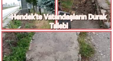 Hendek'te Vatandaşların Durak Talebi 
