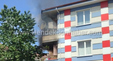 Hendek Yenimahalle'de Yangın