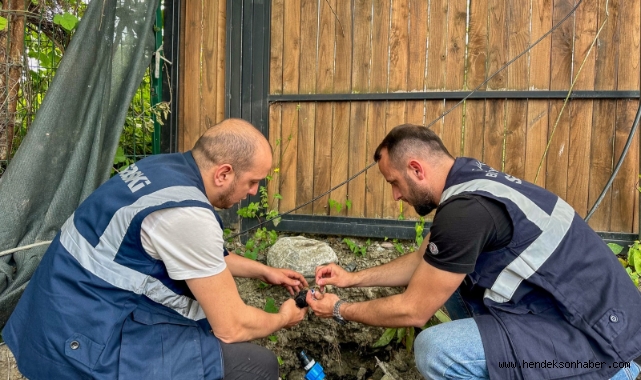 Kaçak su kullanımlarına karşı denetimler başladı