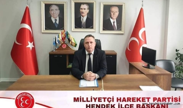 MHP Hendek İlçe Başkanı Burhan NAMLI, 3 Mayıs Türkçülük Bayramını kutladı.