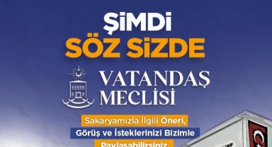 Sakarya Büyükşehir’den ‘Vatandaş Meclisi’ne davet