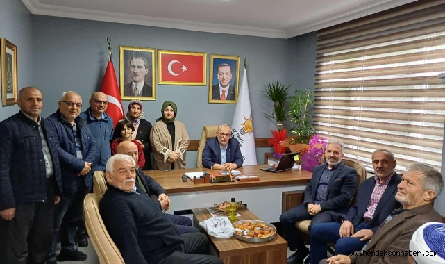 Ünlü Profesör Sofuoğlu Ak Parti Hendek İlçe Teşkilatını Ziyaret Etti 