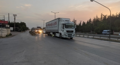 D-100 Hendek girişinde bayram yoğunluğu