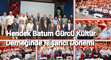 Hendek Batum Gürcü Kültür Derneğinde Özcan Nişancı Dönemi