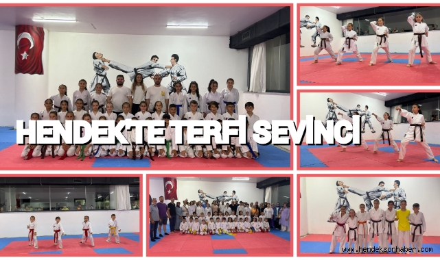 HENDEK’TE TERFİ SEVİNCİ