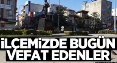 İlçemiz Hendek'te Bugün Vefat Edenler 13-06-2024