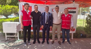 Kızılay Adapazarı Şube Başkanı Uçkaç, kurban bayramını Erbil'de geçirdi