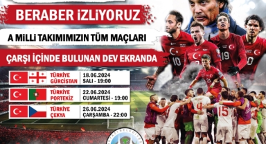 Milli heyecan Akyazı’da dev ekranda yaşanacak
