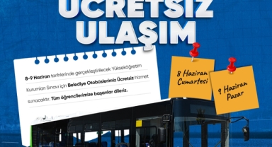 Sakarya Büyükşehir YKS'ye girecek öğrencilere ücretsiz ulaşım hizmeti sunacak