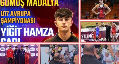 YİĞİT HAMZA SARI AVRUPA İKİNCİSİ