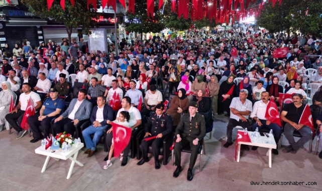 Akyazı 15 Temmuz’da meydanlardaydı