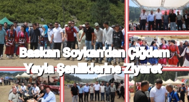 Başkan Soykan’dan Çiğdem Yayla Şenliklerine Ziyaret
