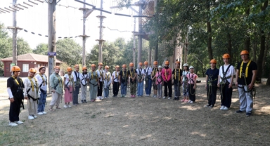 Büyükşehir Macera Park’ta öğrencilere unutulmaz bir deneyim sunuyor