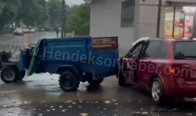 Hendek’te kazalar peş peşe 