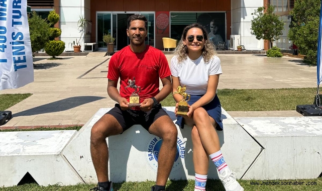 Hendek Tenis Kulübü sporcularından basari