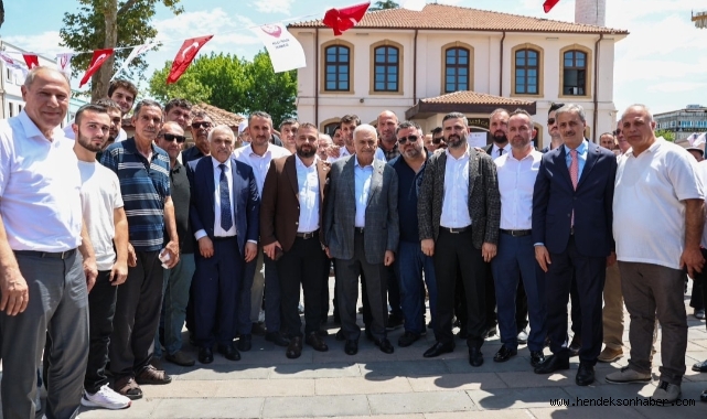 Muhtarlar salonu terk etmişti.Dernek Başkanı Bektaş'tan açıklama geldi