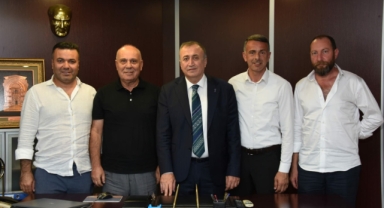 Balcı’ya tebrik ziyareti