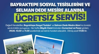 Hendek Belediyesi’nden Selman Dede Mesire Alanına Ücretsiz Servis