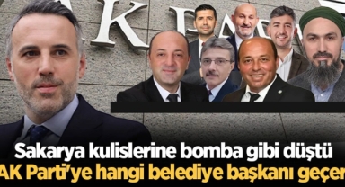 Kulislere  bomba gibi düştü: AK Parti'ye hangi belediye başkanı geçer!
