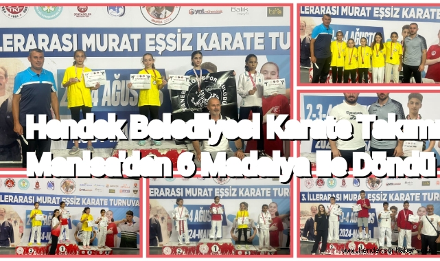 Manisa'dan 6 Madalya Döndü