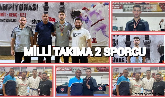 Milli Takıma 2 sporcu