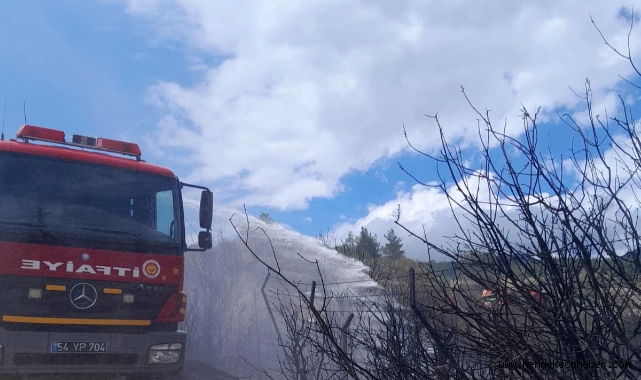 Sakarya Büyükşehir'den yangına müdahale açıklaması