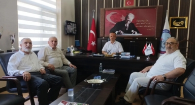 Vekil  İnci’den İlçe Milli Eğitim Müdürü Çekiçcioğluna Ziyaret