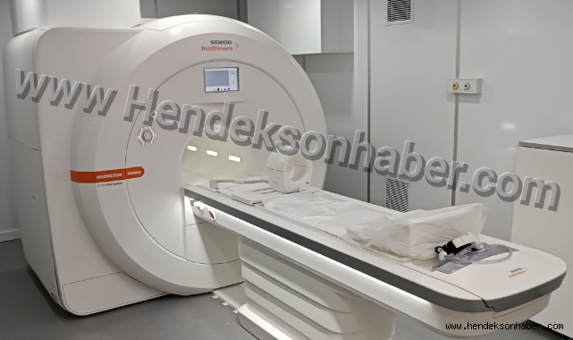 HENDEK DEVLET HASTANESİNDE MR CİHAZI HİZMETE BAŞLADI 