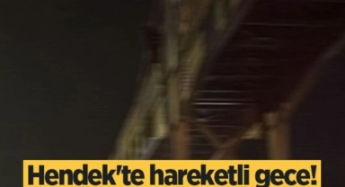 Hendek'te İntihar için üst geçide çıktı, polis son anda yakaladı