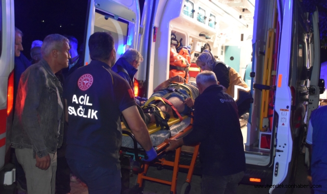 Hendek’te Otomobil Şarampole Uçtu 2 Yaralı