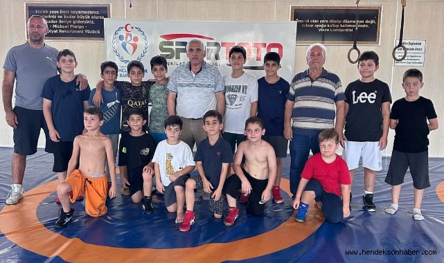 Milletvekili İnci, minik güreşçileri ziyaret etti