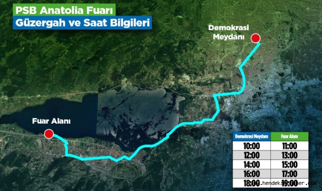 Sakarya Büyükşehir’den dev fuara ücretsiz ulaşım