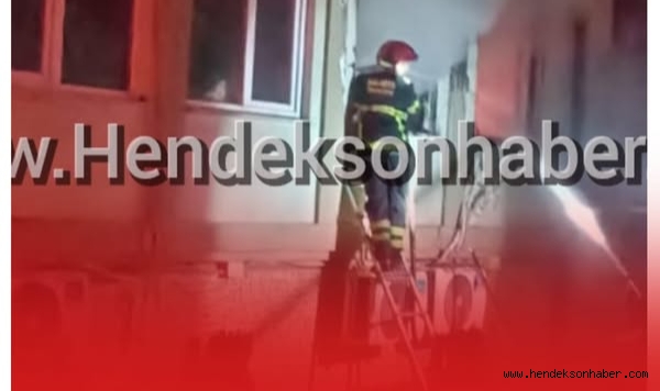 Hendek Orman İşletme Binasında  Yangın