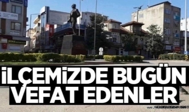 Hendek'te Bugün Vefat Edenler 11.10.2024