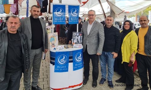 Namlı’dan Ülkü Ocakları Standına Ziyaret 