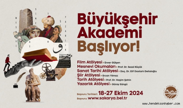 Sakarya Büyükşehir Akademi’de kayıtlar sona eriyor