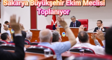 Sakarya Büyükşehir Ekim Meclisi toplanıyor