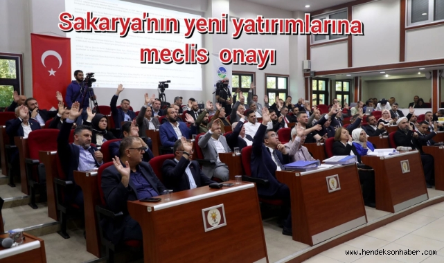 Sakarya’nın yeni yatırımlarına meclis onayı: Ulaşıma 5 yeni metrobüs geliyor