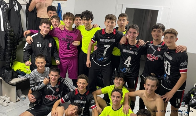 Yenimahallespor U-18 Takımından gol yağmuru 