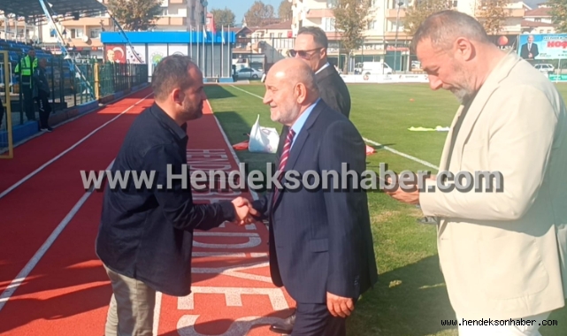 Başkan Püsküllü'den  Hendekspor Antrenmanına Ziyaret!