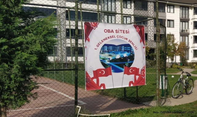 Hendek 1.Oba Evleri Çocuk Şenliği Gerçekleşti